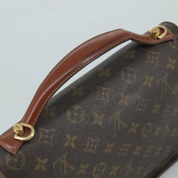 LOUIS VUITTON Monogram Monceau28 Hand Bag M51185 LV Auth 107555 - Picture 6 of 16